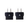Kashimura Переходник для заграничных розеток Тип A Набор из 2 шт. NTI-155
