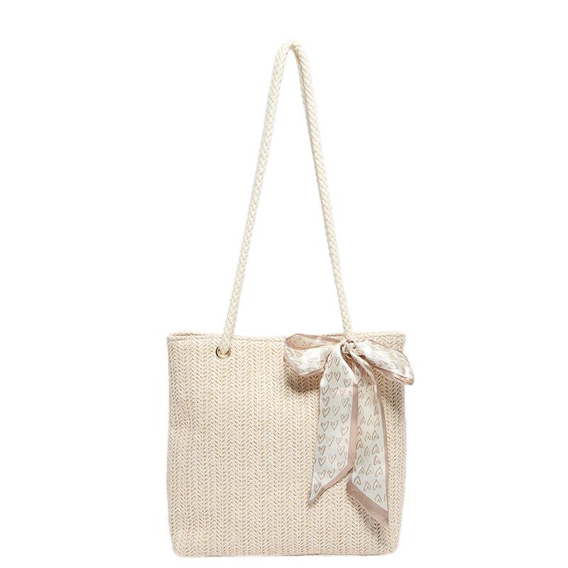 Женская сумка Mori Woven Женская сумка Летняя сумка-ведро для выхода на работу Универсальная сумка через плечо