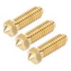 3Pcs 3D Printer Brass Nozzle Kit for Anycubic Kobra 2 Kobra 2 Pro Kobra 2 Maximum Kobra 2 Plus