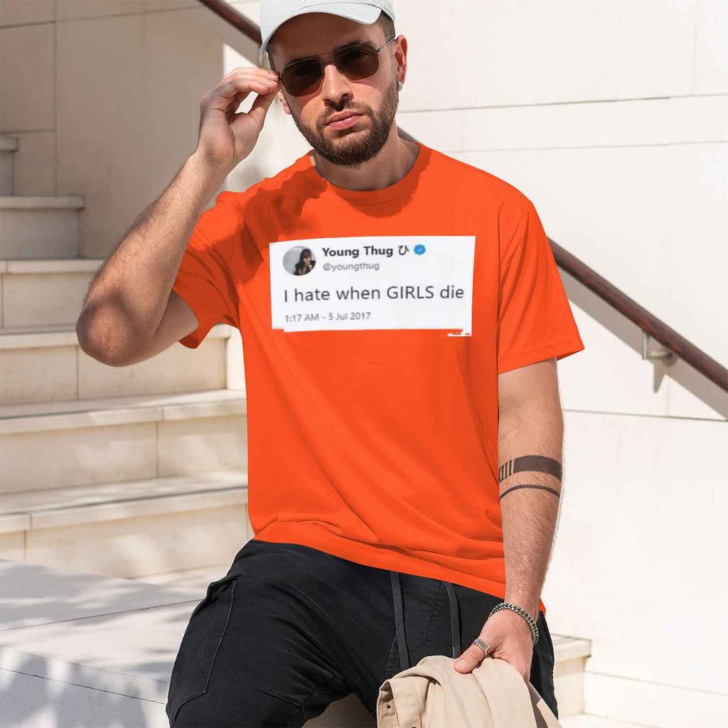 2026 New Model I Hate When S Hot Selling Cotton Mens Shirt Hiphop Short Sve Womens Short Sved Tshirt