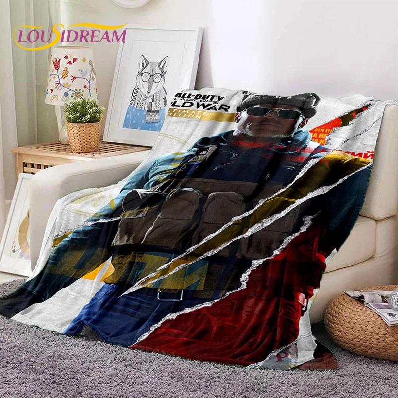 Call of Duty War Gamer COD Мягкое фланелевое одеяло для кроватей, спален, диванов, пикников, плед для укрытия, отдыха на свежем воздухе, подарок
