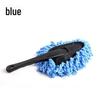 Retractable Fiber Car Wash Mop & Chenille Duster Brush