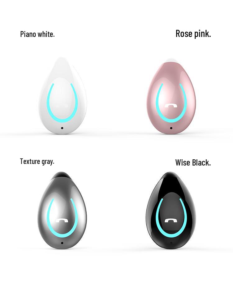 YX-08 Bluetooth-наушники-вкладыши TWS с зажимом для уха, стерео