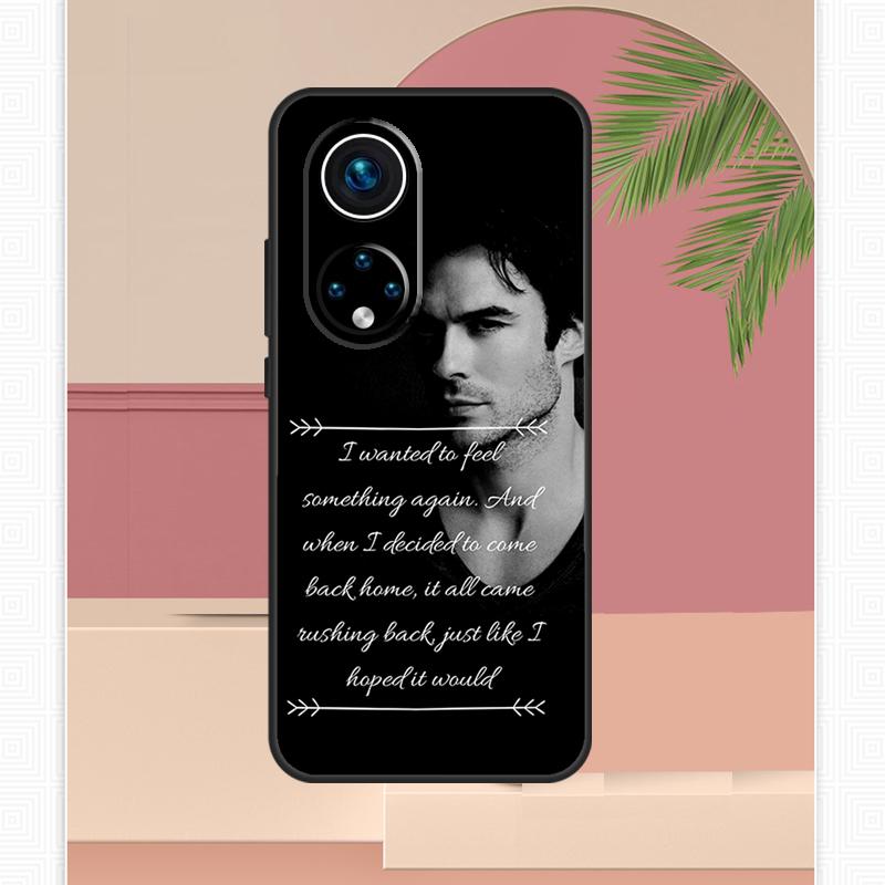 Damon Salvatore Vampire Diaries Case For Honor Magic 7 Lite 5 6 8 Pro Honor 200 400 X9c X9b X9a X8b X8a X8c 50 70 90 Cover