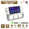 Android Carplay автомобильное радио для Toyota FJ Cruiser 2007-2013 мультимедийный проигрыватель головное устройство стерео GPS навигация BT WIFI 4+64 ГБ