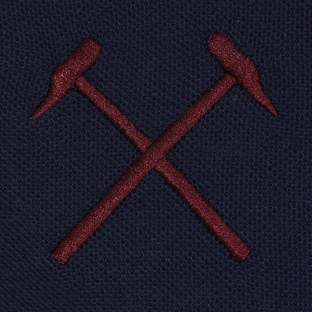 West Ham United FC Mens Crest Polo Shirt