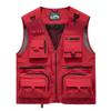 Outdoor Leisure Vest Men's Multi-Pocket Breathable Outdoor Sports Coat High-Quality Design Leisure Vest Men