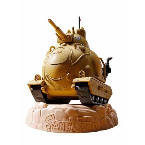 TAMASHII NATIONS Chogokin SAND LAND Sandland Royal Army Tank Corps No. 104, Approximately 150mm, PVC, ABS, and Die-cast Pre-painted Action Figure