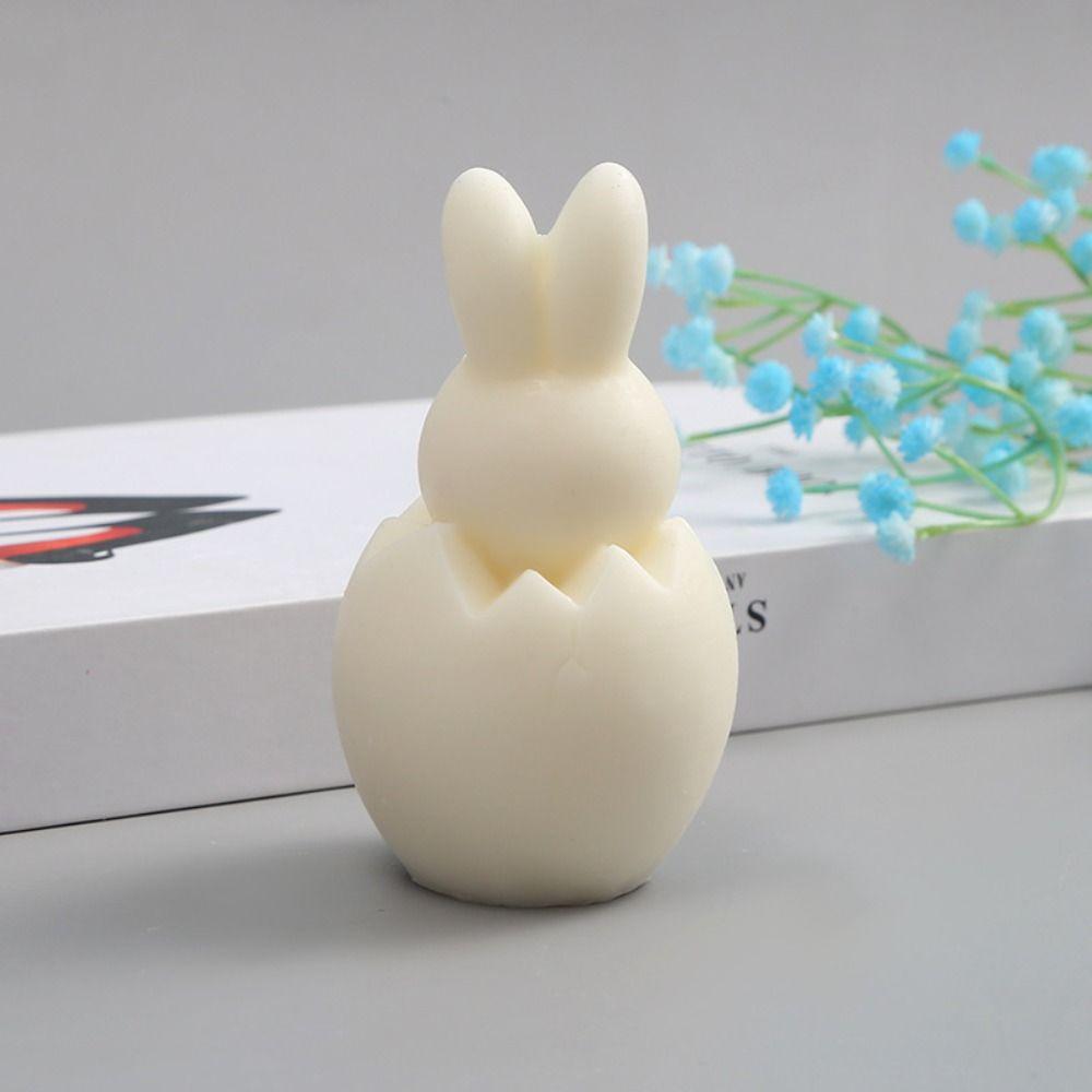 Форма для свечей в виде кролика своими руками, силиконовая форма для яиц, смоляная форма для пасхального кролика, изготовление свечей