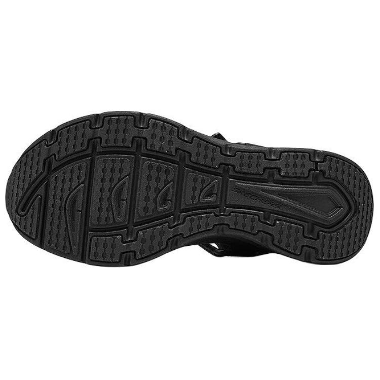 Skechers Современные удобные сандалии Простые и удобные сандалии на одной лямке Женские сандалии Черные 119828-BBK
