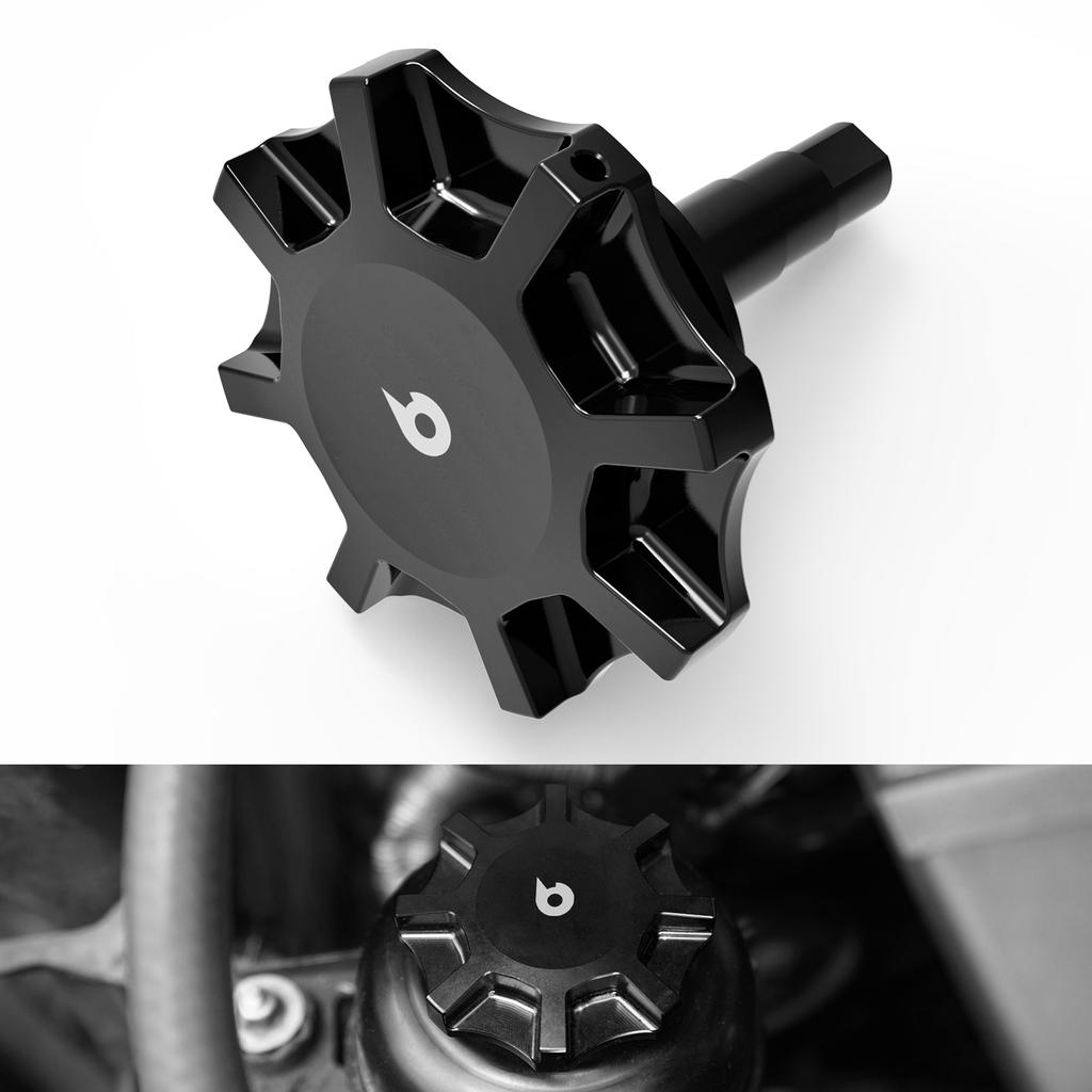 BEVINSEE Power Steering Reservoir Cap for BMW E46 E90 E92 E93 E60 E82 E87 E39 E63 X1 E84 X3 X5 E53 Z3 Z4, for MINI R50 R52 R53