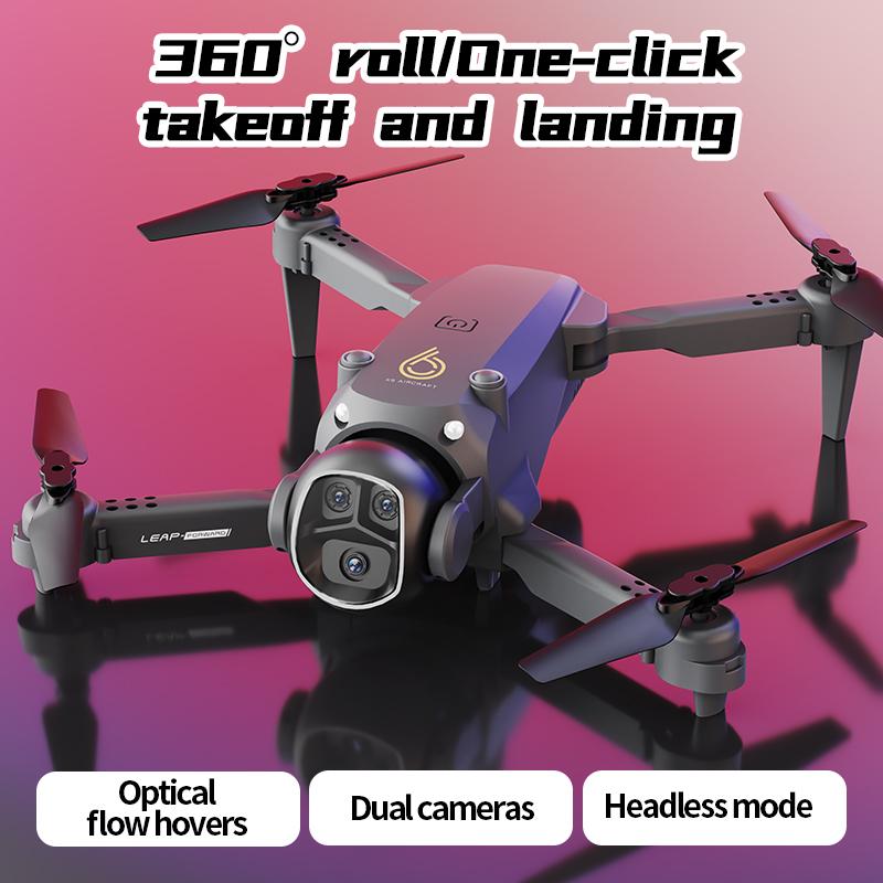 Профессиональные дроны XS6 8K Широкоугольные HD 1080P Камеры WiFi FPV Удержание высоты Складной RC Квадрокоптер Для детей Подарки на день рождения