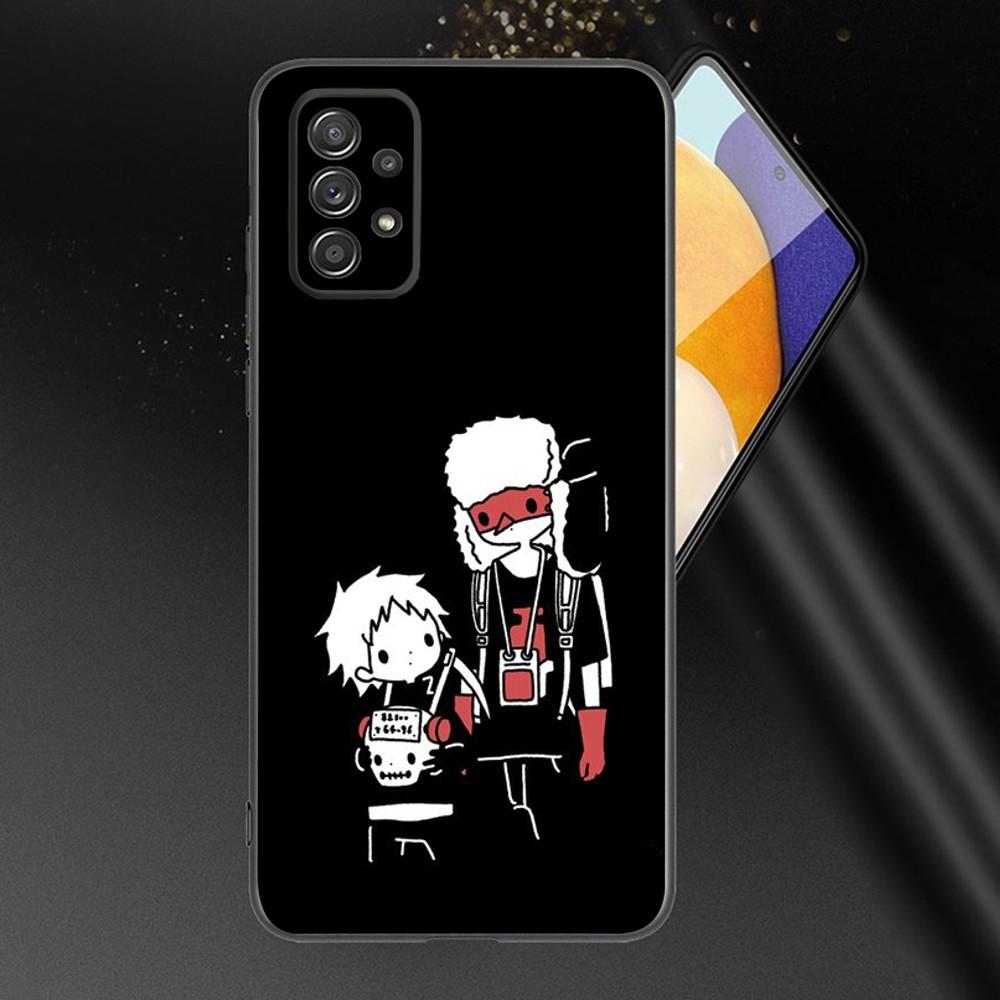 Manga D-Dorohedoro Phone Case For Samsung Galaxy A13,A21s,A22,A31,A32,A52,A53,A71,A80,A91 Soft Black Phone Cover