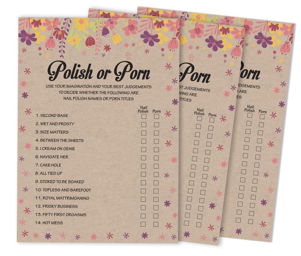 Inkdotpot CardsA Для девичника, девичника, вечеринки, пустого квадрата, заполните идеи подарков 50A, деревенская крафт-бумага