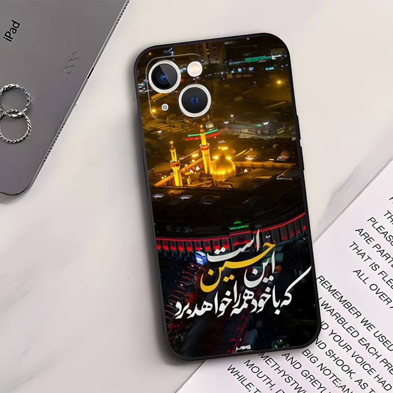Святой Чехол для Телефона Имам Али Исламский Шиитский Мекка Для IPhone 13Pro Max 12 11 14 Mini Xs X Xr 7 8 6 Plus Se 2020 Ударопрочная Задняя Крышка