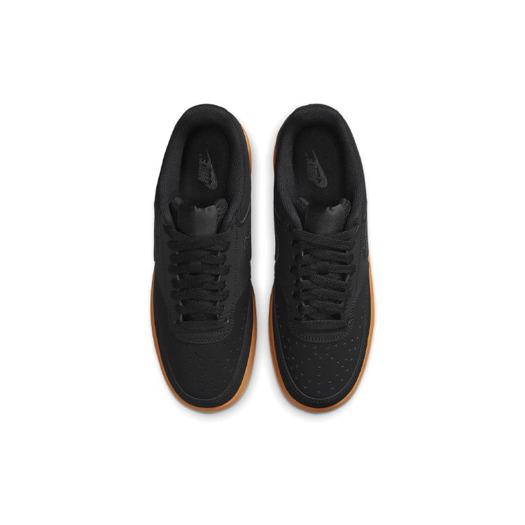 Nike Court Vision Low Черные Пшеничные Мужские Кроссовки CD5463-008
