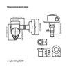 6 шт. Колки для гитары 3R3L Колки-машинки 1:21 герметичный колковый механизм Rotomatic для арт-декора, замена головки, 3 цвета
