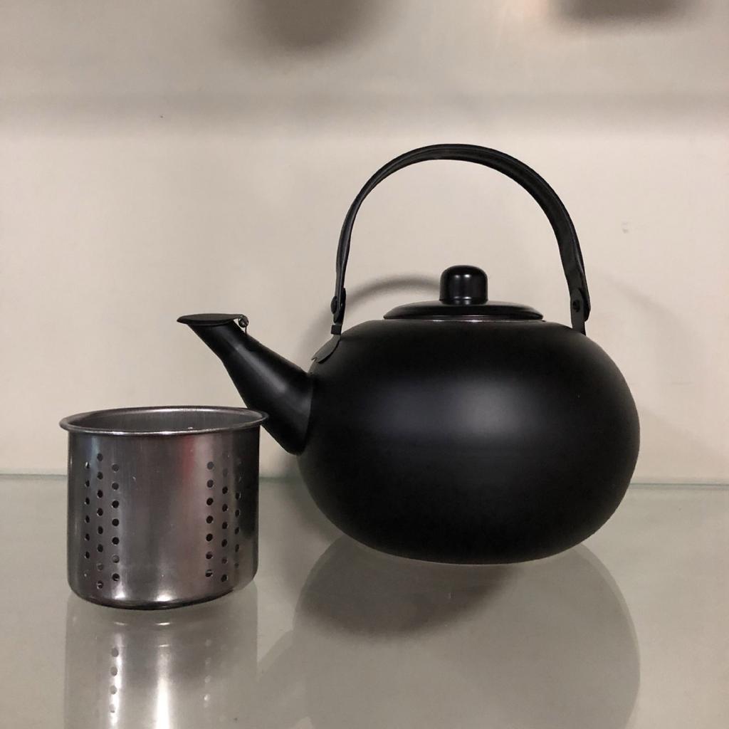 Stainless Steel Teapot with Infuser Short Spout Pour Over Coffee Kettle Stovetop Kettle Round Coffee Tea Pot Easy To Use