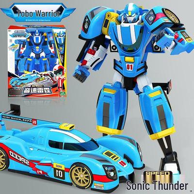 Игрушка-робот-трансформер Tobot Warriors - Галактические детективы Соник Тандер для мальчиков