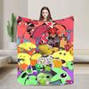 Smiling Friends Pim and Charlie  Blanket Multi-size Super Soft Cozy  Throw Blankets for Couch Sofa and Bed
