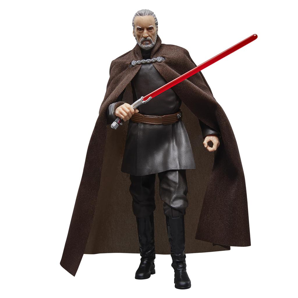 Hasbro Звездные войны Серия Black Граф Звездные войны Эпизод Месть ситхов 20-летие Коллекционная 15-сантиметровая фигурка Аутентичный Дуку, III G1742,