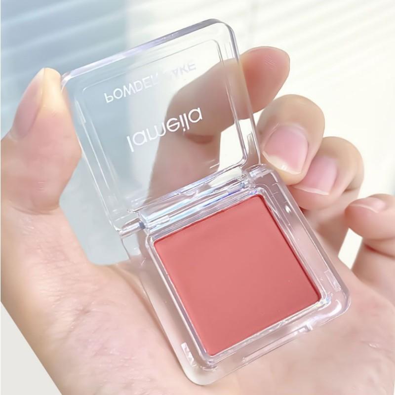 1Pcs Blush Stick Cream Palette Matte Shimmer Glitter, Pigmented Makeup Eye Shadow, Powder Waterproof Eye Cosmetic Stick Make-up for Women Rouge