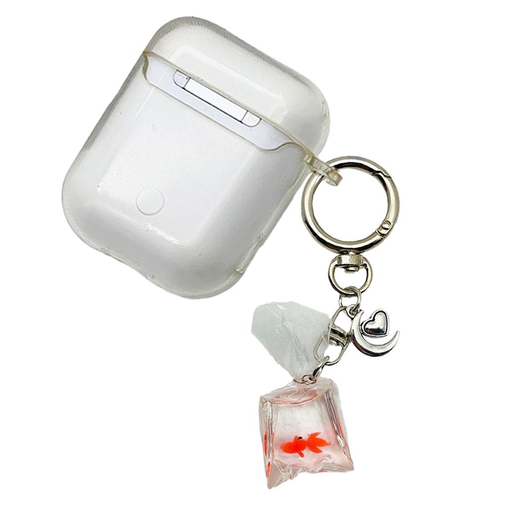 Уникальный шарм с милым кулоном, уникальная сумка-рыба с водой, брелок, подвеска ручной работы, сумка, подвески, украшение