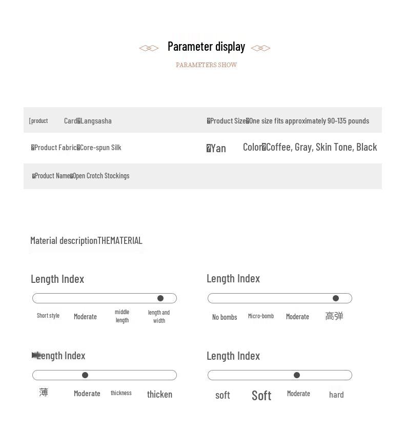 LANGSHA Женские ультратонкие колготки без ластовицы, устойчивые к зацепкам