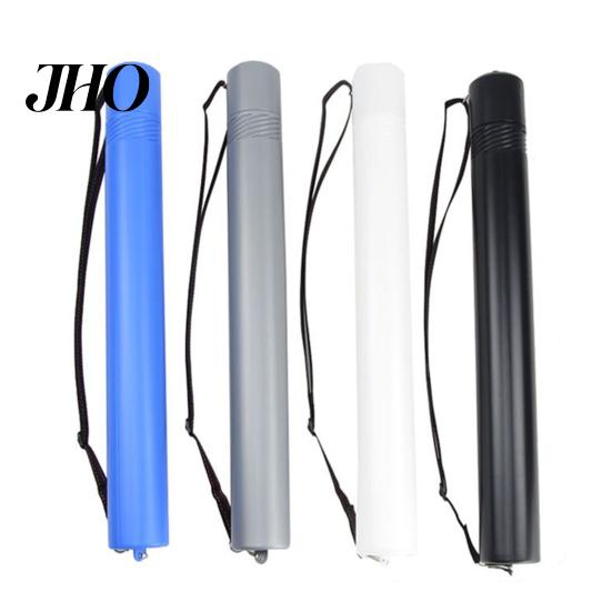 Document Storage Tube Extendable Poster Painting Case Expands from 19.7" to 35.4" Drawing Carrier with Lid Adjustable Shoulder Strap for Documents