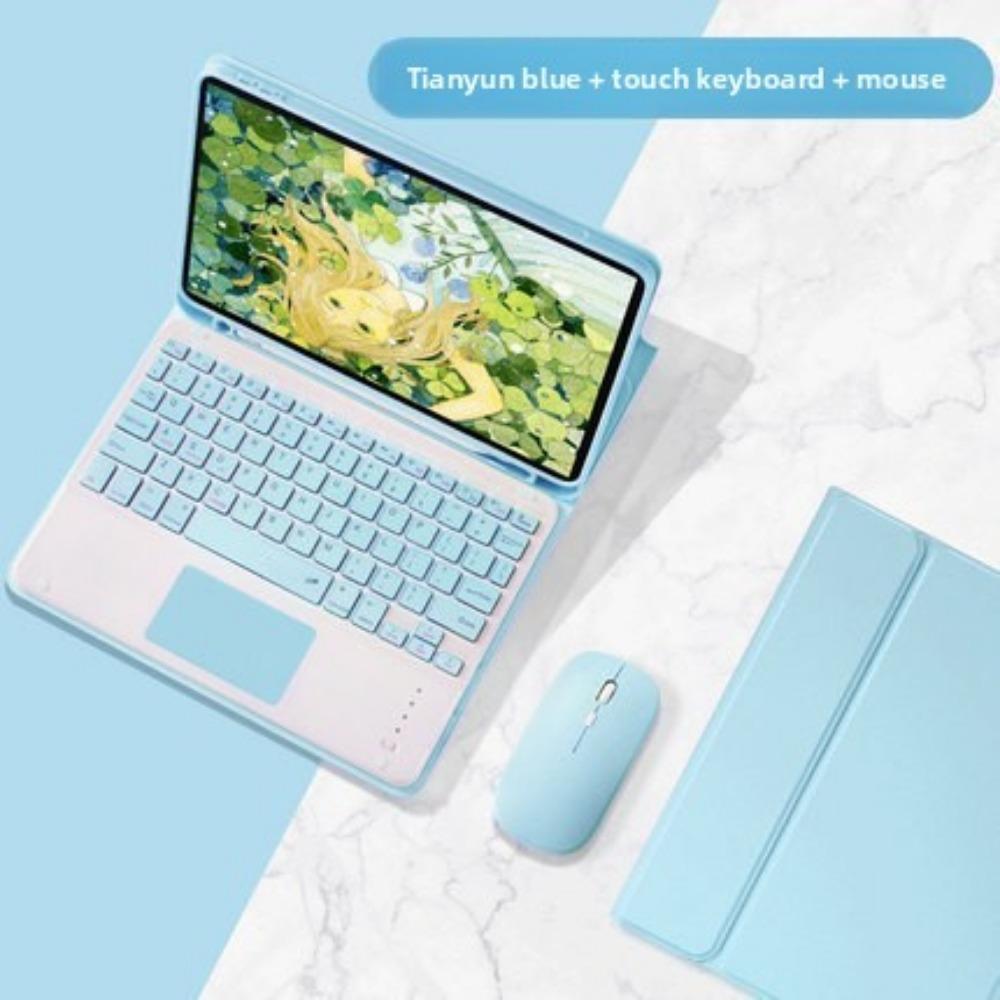 Для Samsung Galaxy Tab S9Ultra чехол с Bluetooth-клавиатурой совместимый S7 S8 S9 FE ультратонкий защитный чехол