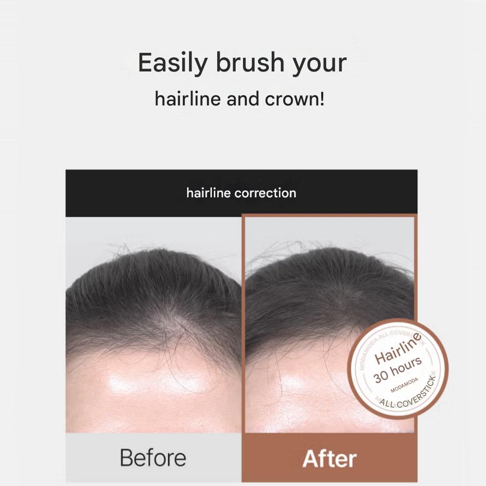 Modamoda Покрытие для седых волос Темно-коричневый