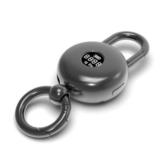 3-в-1 весы-часы-брелок портативные для кемпинга на открытом воздухе многофункциональные мини-электрические цифровые весы металлический держатель для ключей