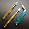 5 в 1 компл. Стеклорез Нож с острым лезвием Стеклорез Ручка с нескользящей металлической ручкой Алмазный режущий инструмент Режущие инструменты для ремонта зеркала из твердого сплава