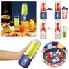 400ML Electric Juicer Mini Portable Blender Fruit Mixers Juice Extractor USB Rechargeable Smoothies Blender Juice Maker Machine