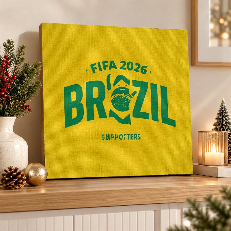 Brazil national football team Diamond Painting Kit 5D Full Drill DIY Diamond Mosaic Wall Art Home Decor
