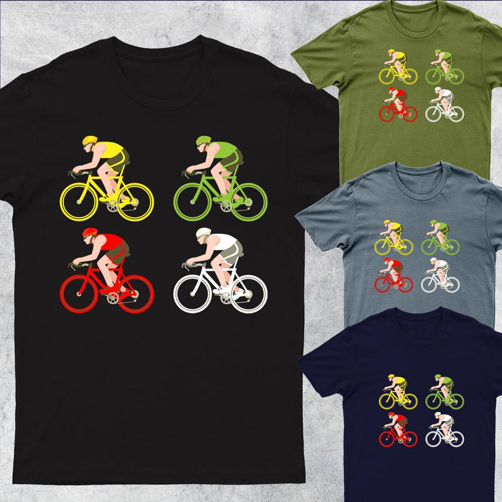 Tour 4 Jerseys De France Tee Top Classic Unisexs TShirt Dg P1Pr