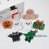 Cross-Border Halloween/Christmas Bat, Ghost, Snowman, and Shark Headdress Hair Clips.