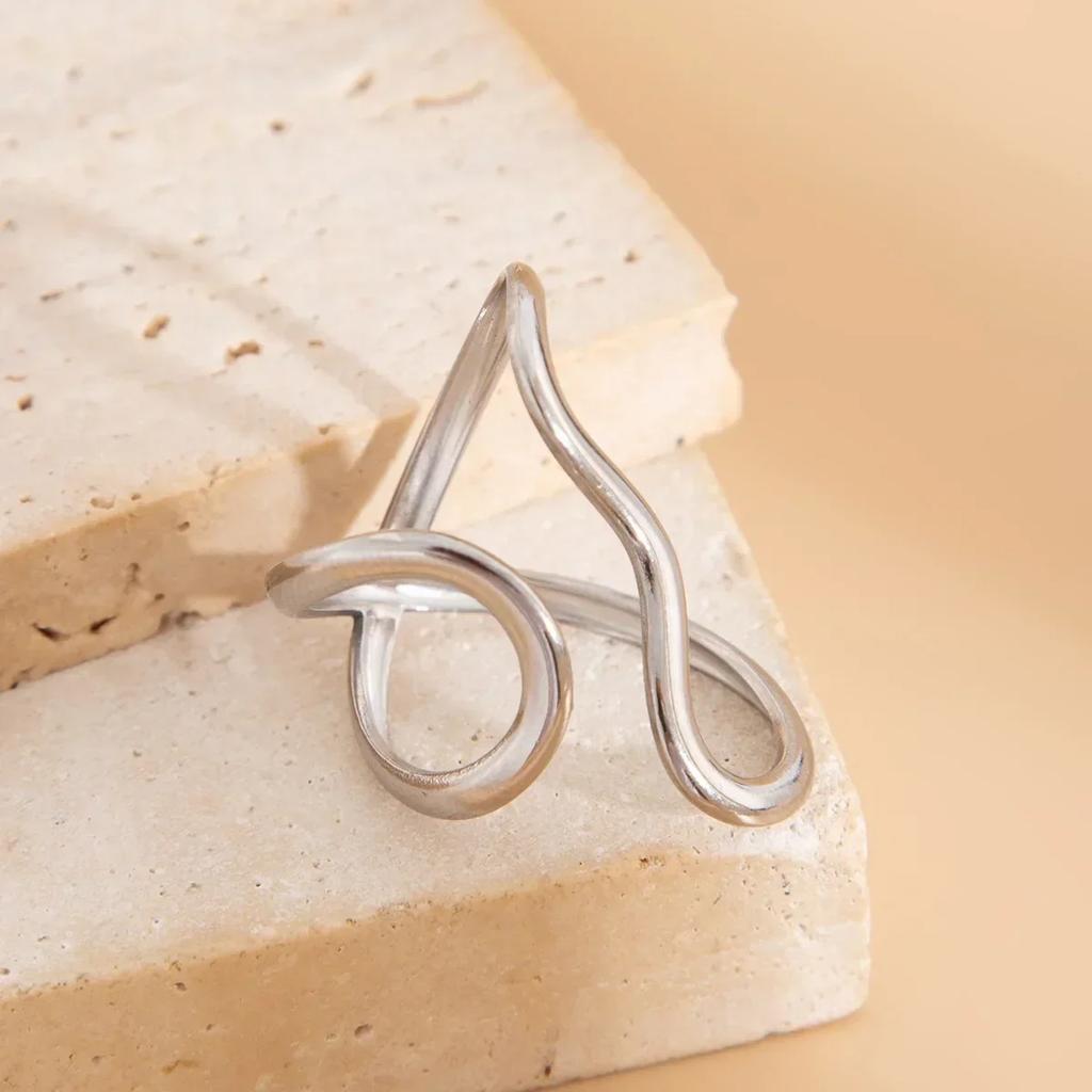 Милые Минималистичные Кольца с Жемчугом для Женщин Корейская Мода Неправильные Кольца на Палец с Жемчугом Новый Тренд Женские Украшения Подарки