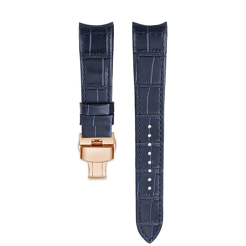 Изогнутый кожаный ремешок для часов SEIKO Premier серии SNP093 096 114 126 127 изогнутый кожаный ремешок для часов 21 мм браслет