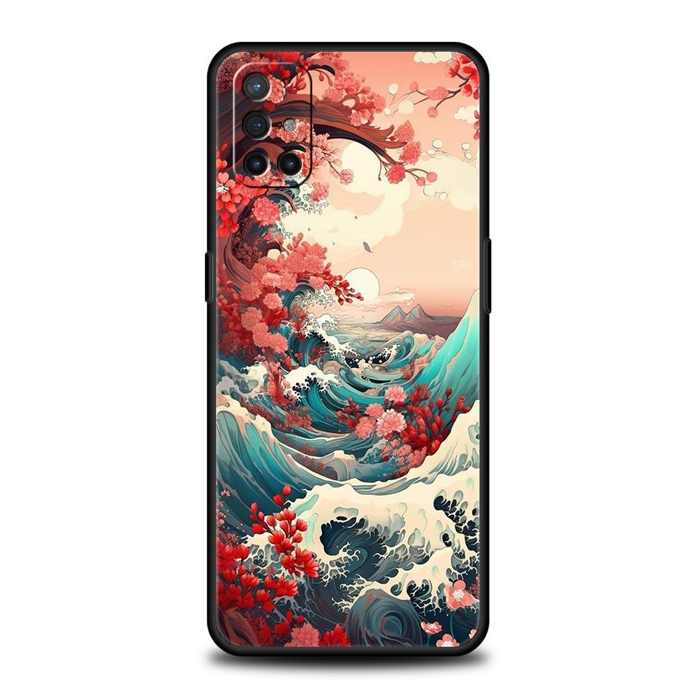 Чехол для телефона для OnePlus 12 11 10 9 Pro 9T 12R 10R 9R 9RT 10T 8T 8 7 6T 7T Nord 2T CE 2 5G Обложка Япония Великая волна в Канагаве