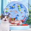 Sensor Water Play Mat Inflatable Tummy Time Water Play Mat Summer Cooling Pet Bed Cushion for Indoor Cats Sensory Toy Water