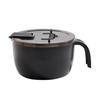Stainless Steel Instant Noodle Bowl Large Capacity Instant Ramen Bowl with Lid Tableware for