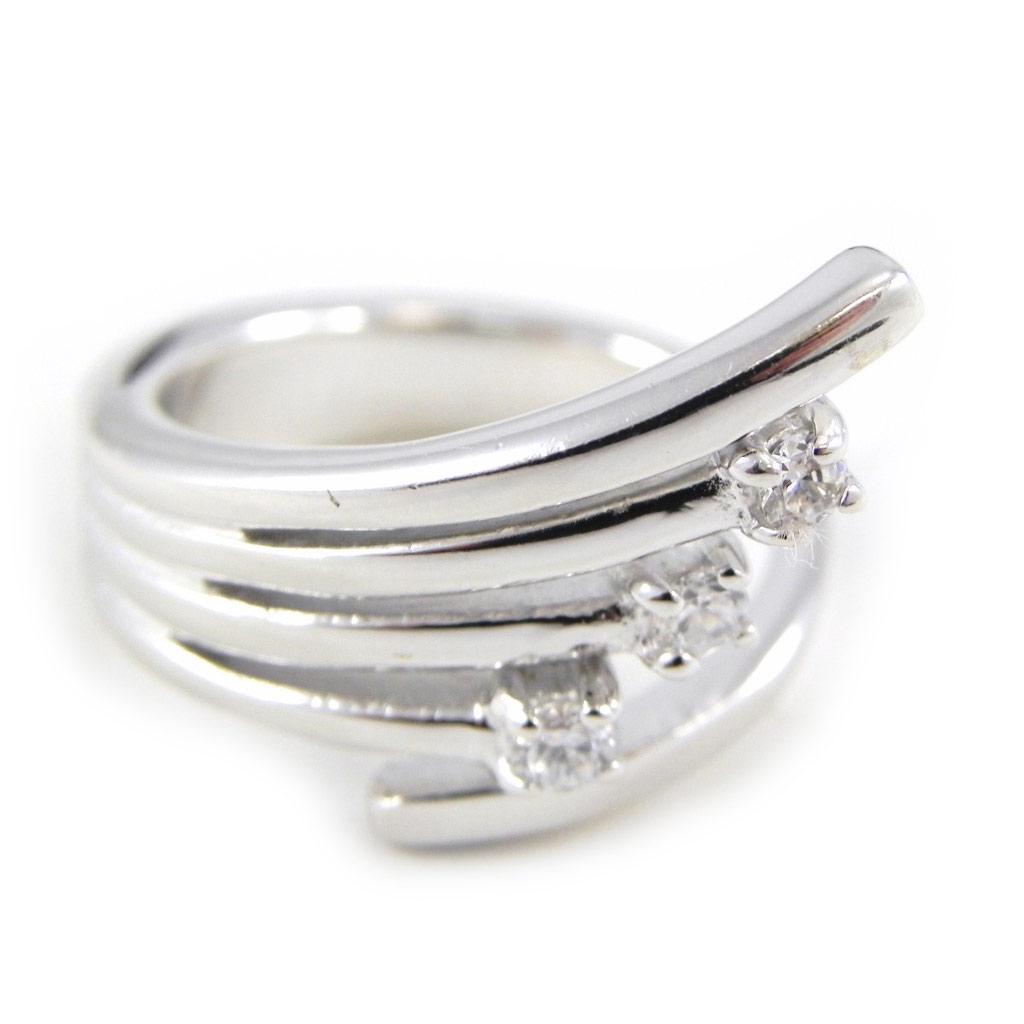 'Tendrement' Silver Ring