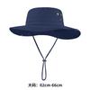 Летняя уличная панама мужская нейлоновая с широкими полями, защита от солнца, дышащая, защита от УФ-лучей, большой обхват головы, солнцезащитная шляпа