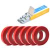 Garden Plant Tapetool Plant Tying Machine with 10 Rolls Tape 1 Box Staples  for Vegetable Grape Tomato Cucumber Pepper Flower