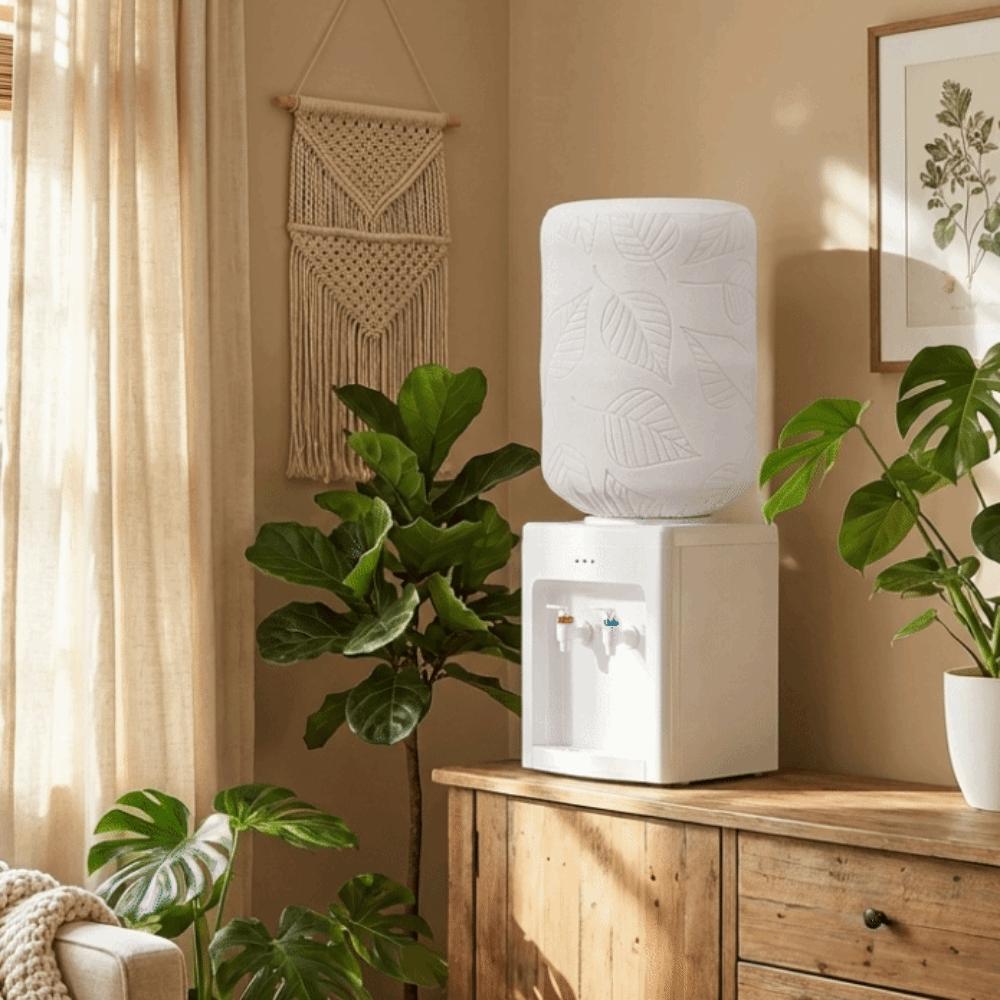 Removable Water Dispenser Cover Highly Stretchy Bucket Sleeve Water Cooler Cover Living Room