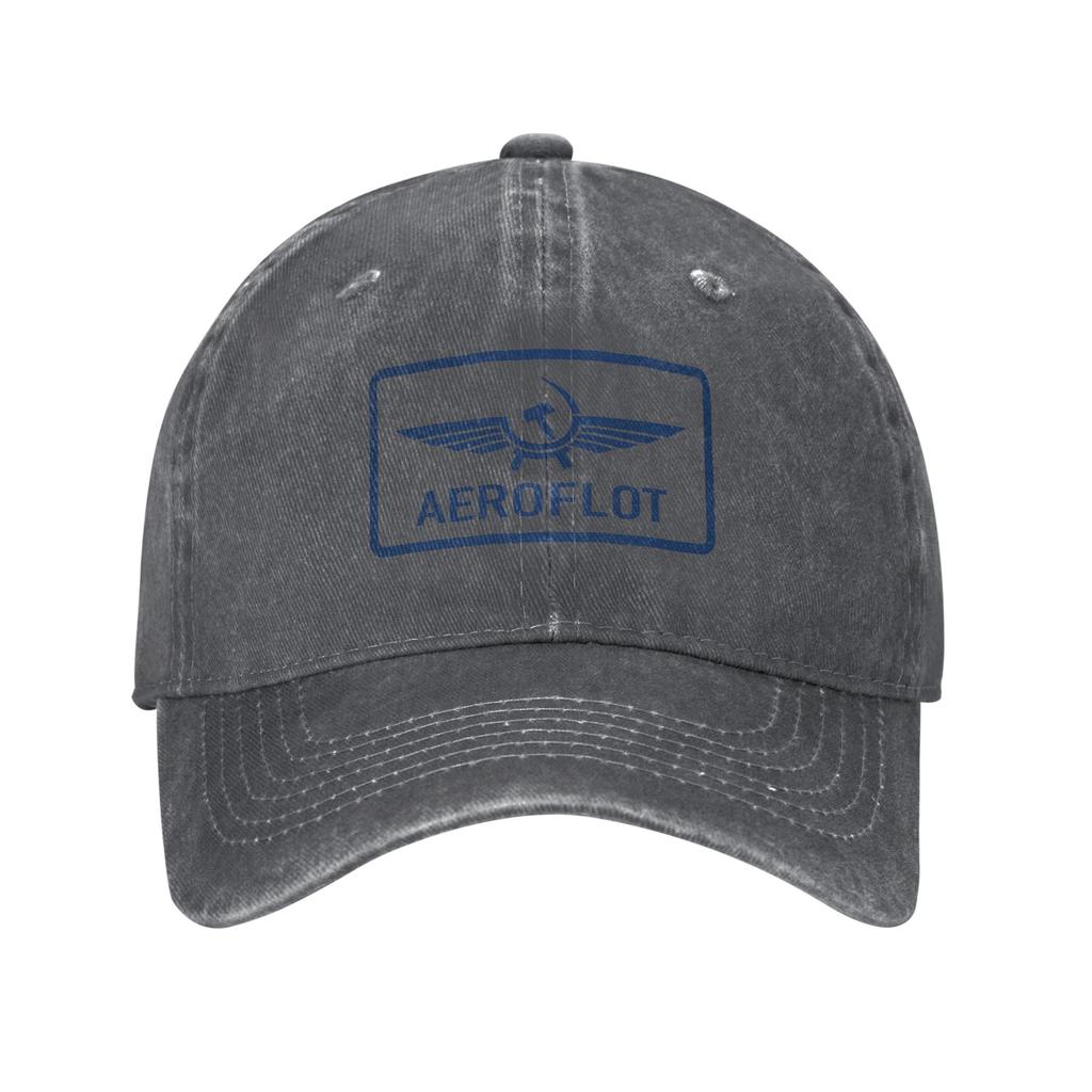 Symbol Aeroflot For Aviation Plane Fan Sun Baseball Cap Women Unisex Print Hip Hop Hats Summer yk Funny SunProof Caps