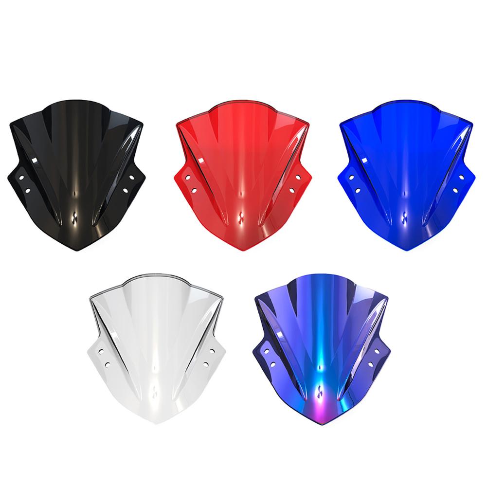 Motorcycle Windscreen Windshield Fairing Shield Sport Wind Protection for Kawasaki Ninja 250/EX300R/ZX300/Ninja Series 2013-2017