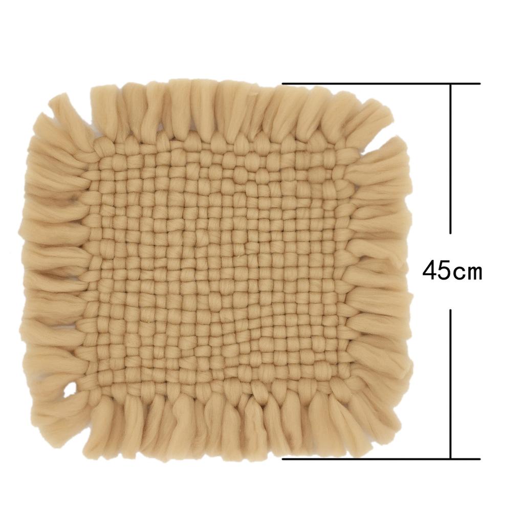Детская одежда для фотосъемки Одеяло для фотосъемки новорожденных Плотное шерстяное тканое квадратное декоративное одеяло