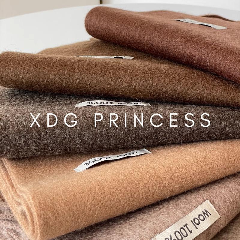 Maillard Style Accessories Autumn and Winter Solid Color Wool Scarf Versatile for Men and Women